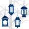 Big Dot of Happiness Ramadan - Eid Mubarak Decorations - Tree Ornaments - Set of 12